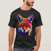 Fox Artwork  Animal  Animal Fox 6 Tシャツ (正面)