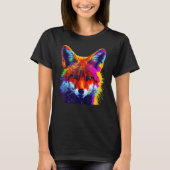 Fox Artwork  Animal  Animal Fox 6 Tシャツ (正面)