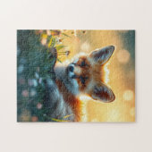 Fox at Sunset ジグソーパズル (横)
