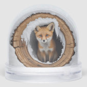 Fox baby in the winter (裏面)