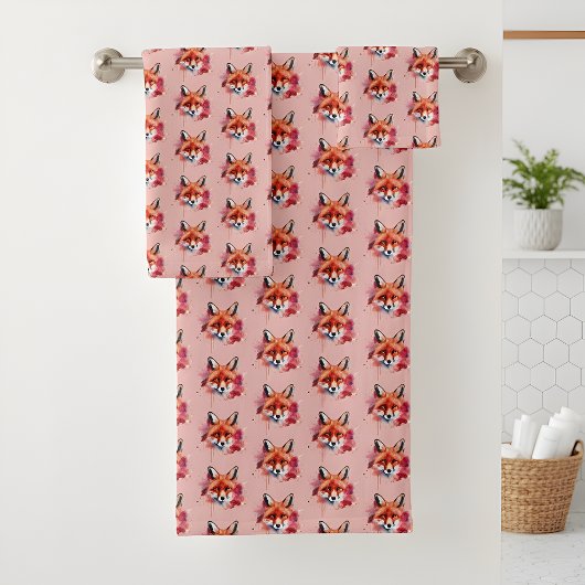 Fox Bath Towel Set バスタオルセット