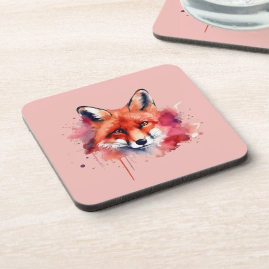 Fox Beverage Coaster コースター (左側)
