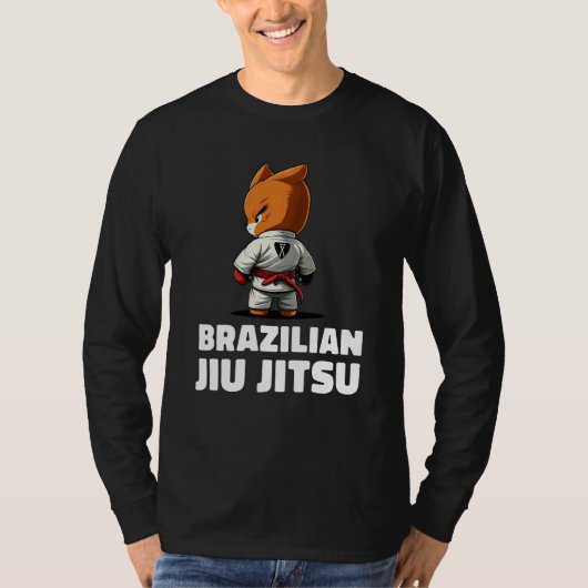 Fox Brazilian Jiu Jitsu and Grappling Tシャツ (正面)