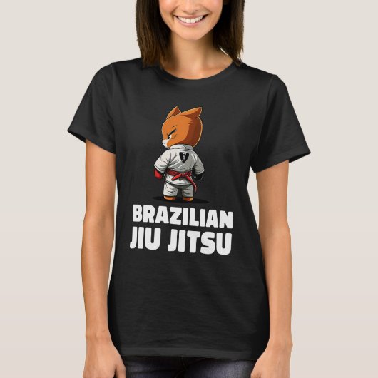 Fox Brazilian Jiu Jitsu and Grappling Tシャツ (正面)