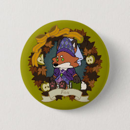 Fox Button 缶バッジ