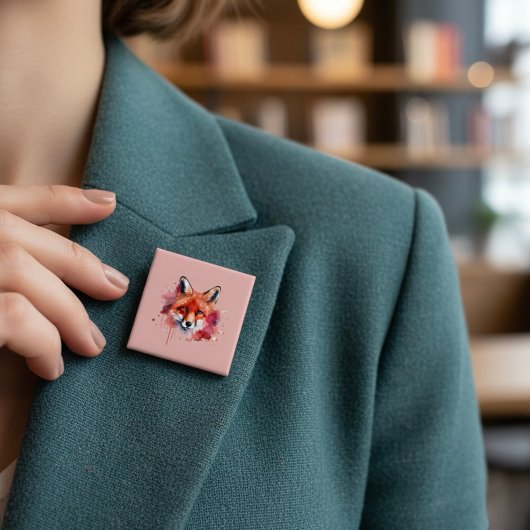 Fox Button 缶バッジ