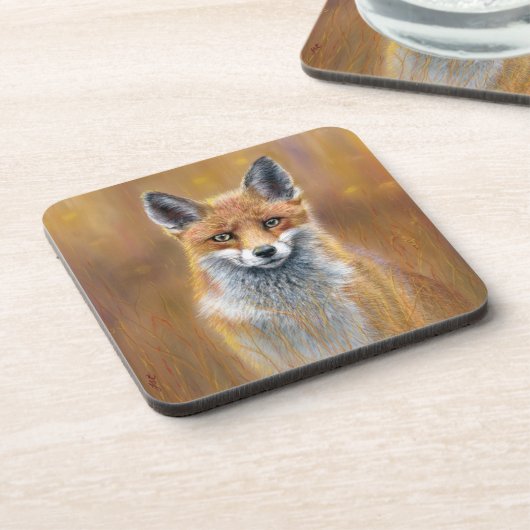 Fox coaster set.  コースター (左側)