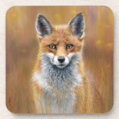 Fox coaster set.  コースター (正面)