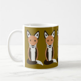 Fox Coffee and Tea Mug コーヒーマグカップ