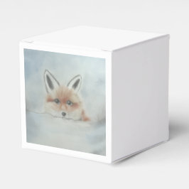 Fox cub favor box フェイバーボックス
