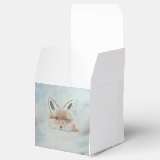 Fox cub favor box フェイバーボックス (オープン)