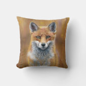 Fox Cushion.  クッション (正面)