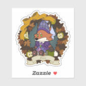 fox Custom-Cut Vinyl Sticker シール (シート)