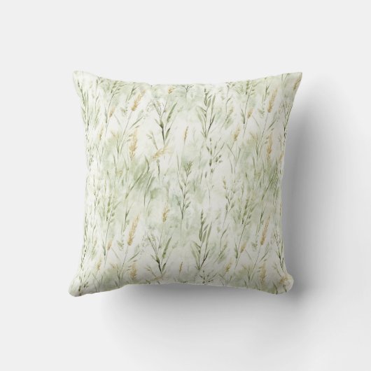 Fox Daisy Flowers クッション (裏面)