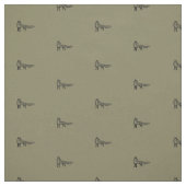 Fox fabric - earth colour ファブリック (見本)