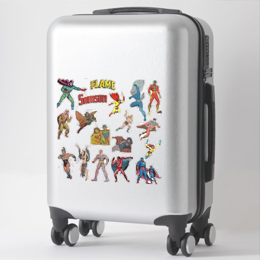 Fox Features Stickers Set #2 シール (スーツケース)