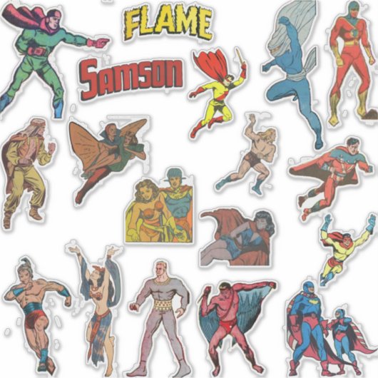 Fox Features Stickers Set #2 シール (正面)