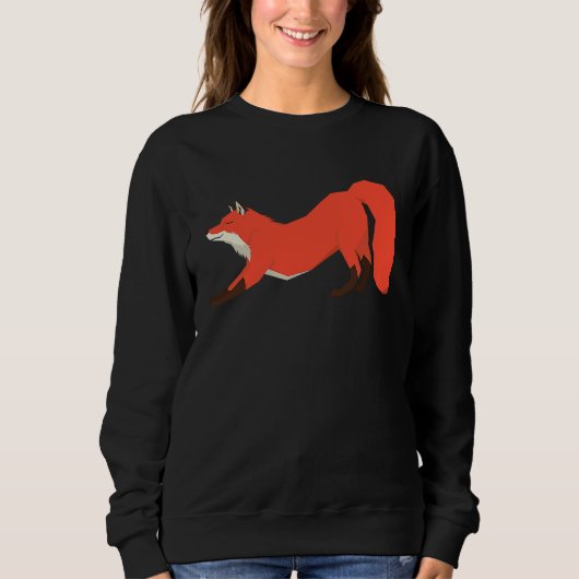 Fox  for women, men, children  1 スウェットシャツ (正面)