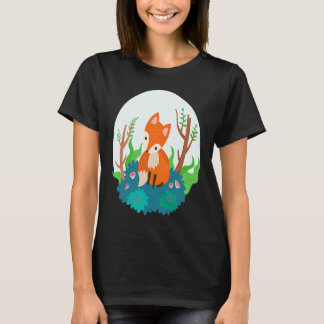 Fox  for women, men, children  2 tシャツ