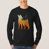 Fox forest fox hunter hunting Fox  2 Tシャツ (正面)