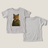 Fox Forest Ranger – Bella+Canvas トッドラー トライブレンドTシャツ (デザイン正面&裏面)