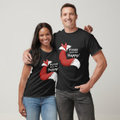 Fox Foxes Make Me Happy Tシャツ (ユニセックス)