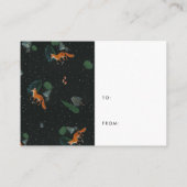 Fox & Hare | ディスプレイ用シャワーカード(ラッピング不要) エンクロージャーカード (裏面)