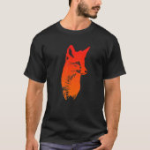 Fox head fox fox hunting hunter  1 tシャツ (正面)