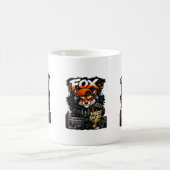 Fox Hip Hop Style コーヒーマグカップ (中央)