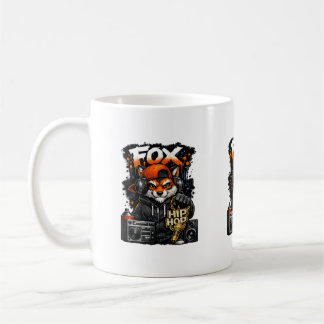 Fox Hip Hop Style コーヒーマグカップ