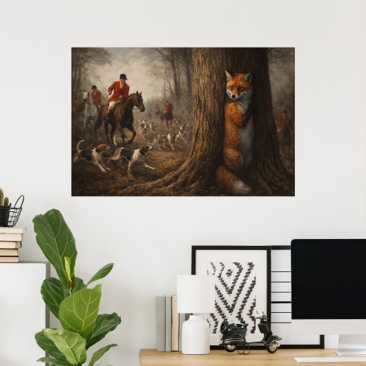 Fox Hunt ポスター (ホームオフィス)