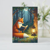 Fox in a Magical Forest Library サンキューカード (スタンド正面)