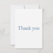 Fox in a Magical Forest Library サンキューカード (裏面)