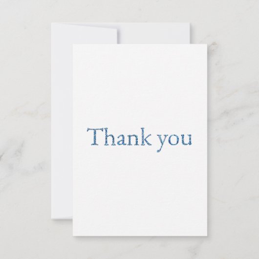 Fox in a Magical Forest Library サンキューカード (裏面)