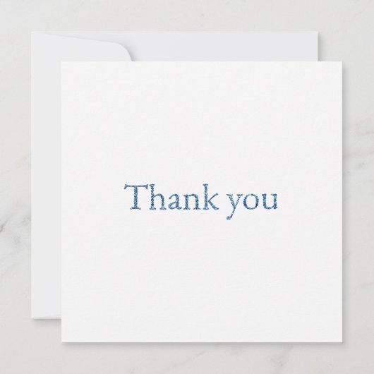 Fox in a Magical Forest Library サンキューカード (裏面)