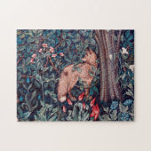 Fox in The Forest, William Morris ジグソーパズル (横)
