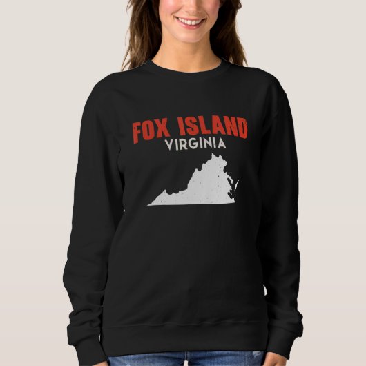 Fox Island Washington USA State America Travel Was スウェットシャツ (正面)