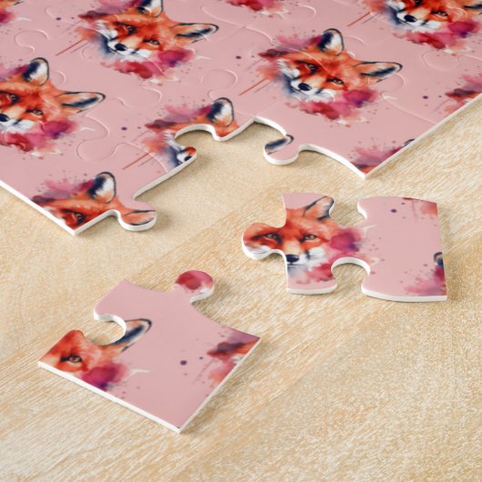 Fox Jigsaw Puzzle ジグソーパズル (側面)