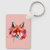 Fox Keychain キーホルダー (裏面)