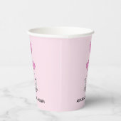 Fox Kit Heart Balloons Design Paper Cups 紙コップ (右)