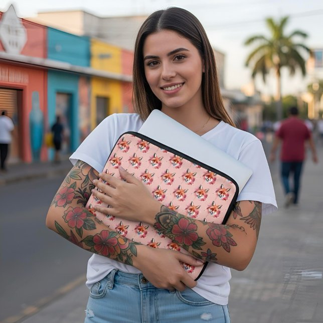 Fox Laptop Sleeve ラップトップスリーブ (クリエイターアップロード済み)