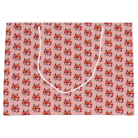 Fox Large Gift Bag ラージペーパーバッグ (正面)