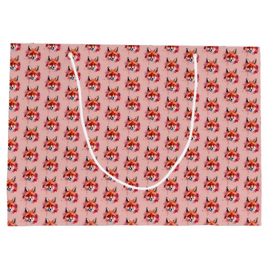 Fox Large Gift Bag ラージペーパーバッグ (裏面)