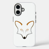 Fox Logo iPhone 16 Case Case-Mate iPhoneケース (裏面)