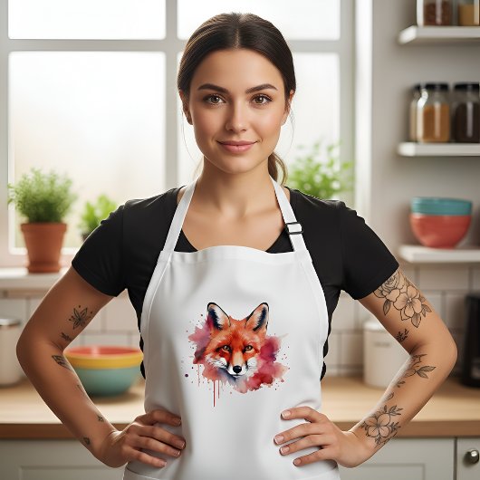 Fox Long Apron ロングエプロン