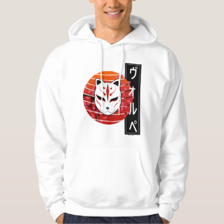 fox mask design パーカ