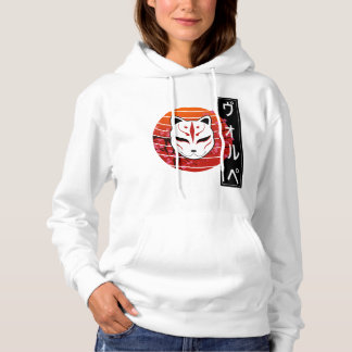 fox mask design パーカ