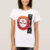 fox mask design tシャツ (正面)