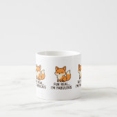 Fox mug エスプレッソカップ (正面)