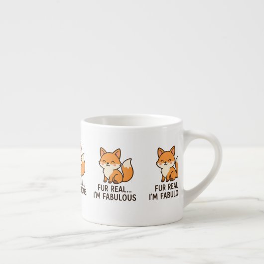 Fox mug エスプレッソカップ (右)